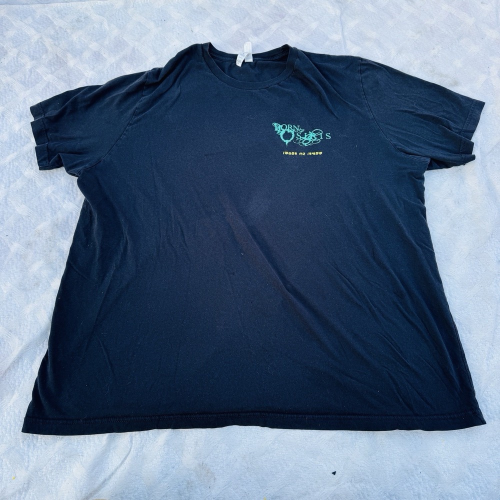 Vintage Y2k Born Of Osiris Love Story Band T Shirt 3xl